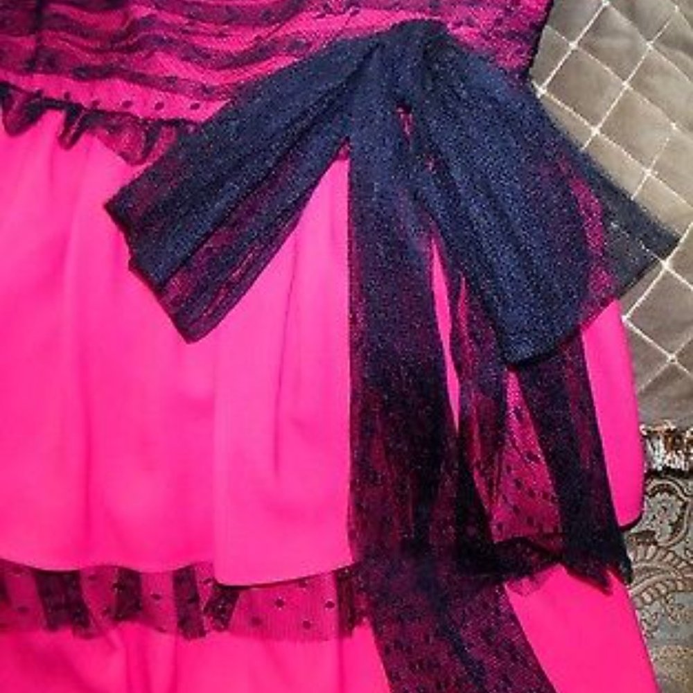 NWT‎ $650 RedValentino  by Valentino Garavani fushia dress. Size IT 46 US 8 - Picture 4 of 7